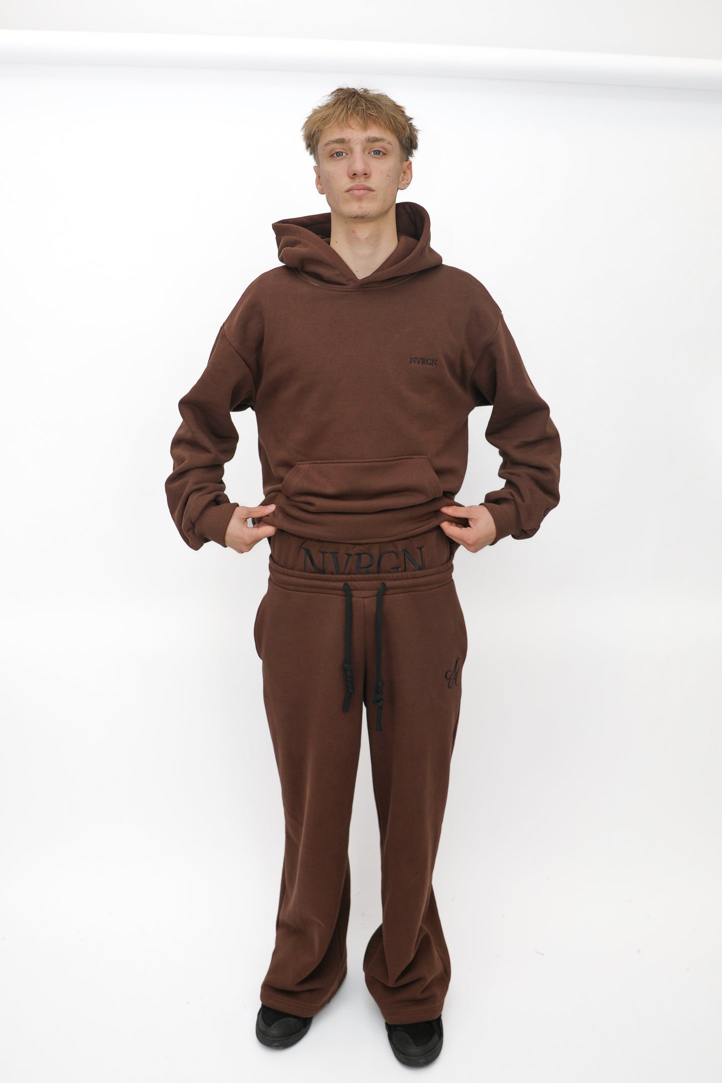 Pants DoubleWaist brown